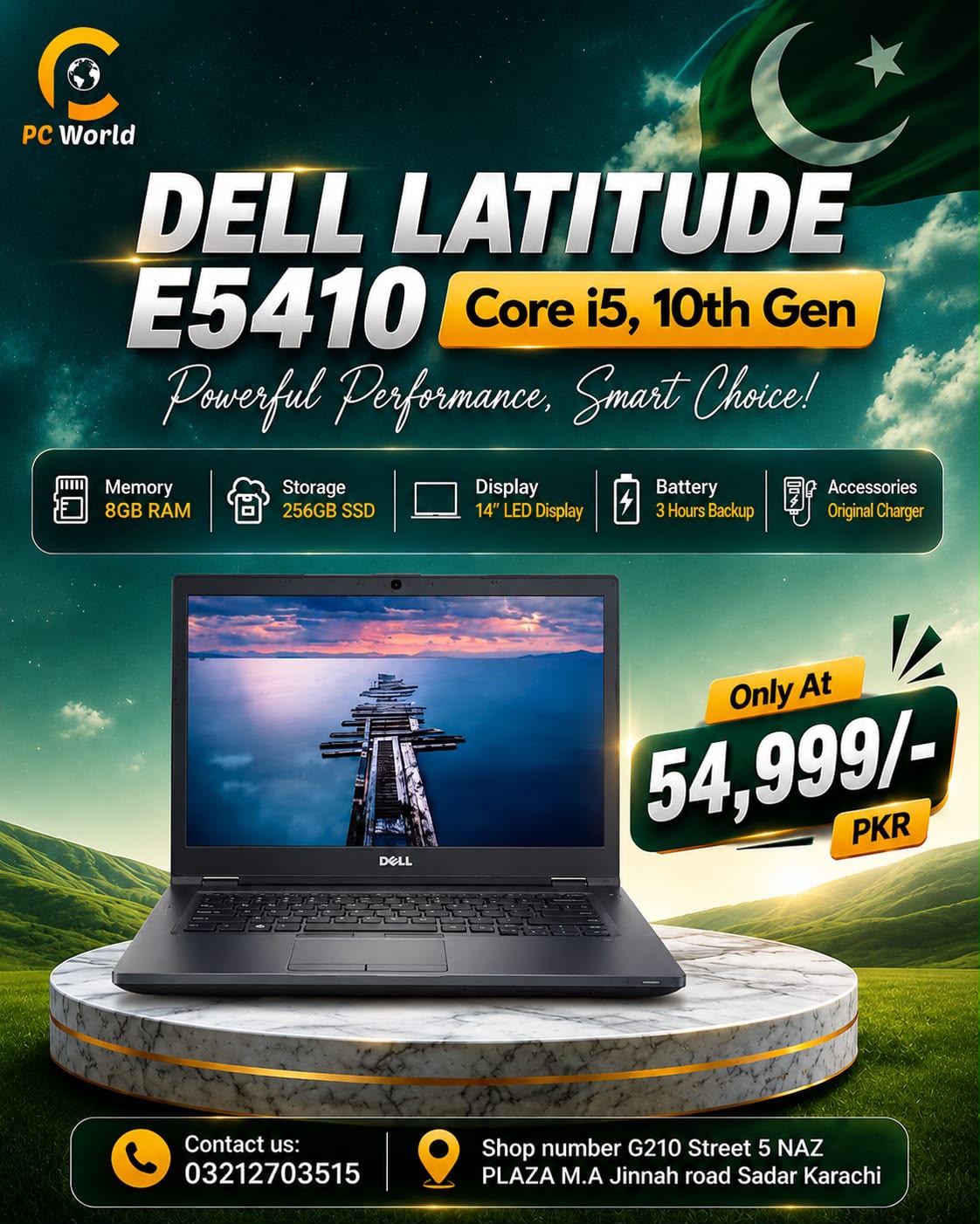 Dell Latitude 5410 – Core i5 10th Generation